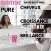 Biotine Pure 10 000 µg Action 3 en 1 Extra Fort - Complément Alimentaire Cheveux Peau Ongles - Vitamine B8 Haute Concentratio