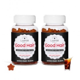 Lashilé Beauty - Complément Alimentaire - Anti-Chute Cheveux & Renforcement Capillaire - Croissance & Densité Good Hair Men -...