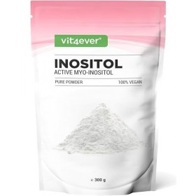 Inositol Pure 300 g - poudre de myo-inositol de haute pureté - goût neutre - 4000 mg par dose journalière - bonne solubilité,