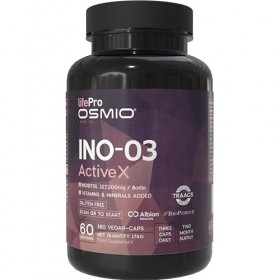 Inositol 4240mg – Myo Inositol et D-Chiro – avec CoQ10, BioPerine®, Chrome Chromax®, Zinc Albion® TRAACS®, Sélénium, Folate, 