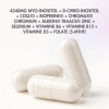 Inositol 4240mg – Myo Inositol et D-Chiro – avec CoQ10, BioPerine®, Chrome Chromax®, Zinc Albion® TRAACS®, Sélénium, Folate,