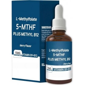 Méthylfolate biologique pour enfants, biologique, saveur de baies, force professionnelle, liquide sublingual, pour lhumeur, 