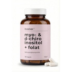 inosivar Plus Myo- & d-chiro-Inositol + Capsules Folate – 30 jours