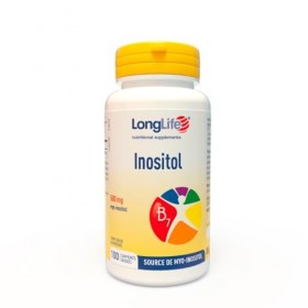 LongLife® Inositol | Source de myo-inositol | 500 mg dinositol issu du maïs | Dosage optimal | Bien-être féminin et métaboli