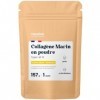 Collagene Marin Poudre Type 1 et 3, Saveur Pêche, Peptides Hydrolysés 2000 DA, Peau Hydratée & Articulations Souples, Sachet 