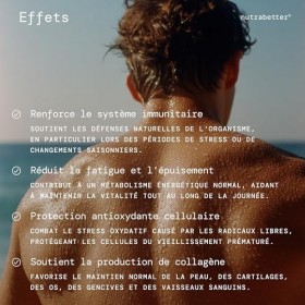 Vitamine C Liposomale 1000mg | 180 Gélules Végétales | Forme Liposomale à Haute Absorption | Contribue au Fonctionnement Norm