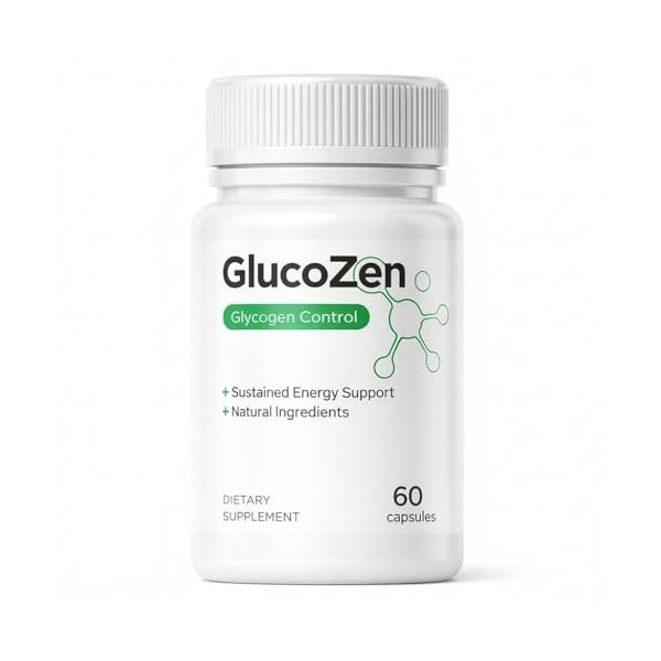 GlucoZen – Complément Alimentaire au Chrome, Vitamine C & Acide Folique – Extraits de Cannelle & Mûrier Blanc.