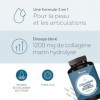Collagène Marin Hydrolysé 1200 mg - Source de Collagène 100% Pure, Types I & III - 120 gélules - Peptides de Collagène Hydrol