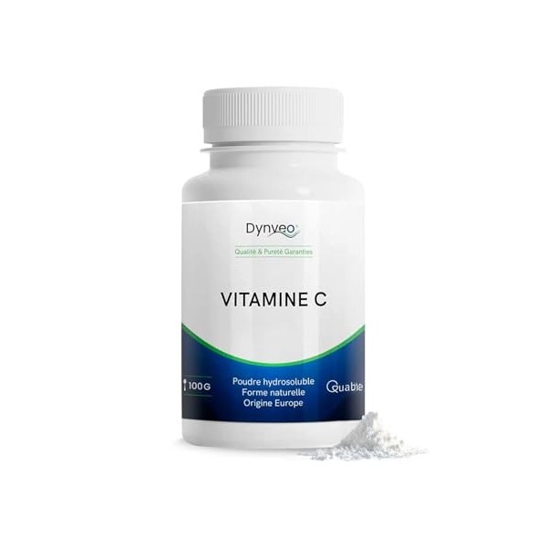 Vitamine C pure Quali®-C - Forme naturelle acide L-ascorbique - Système immunitaire & Antioxydant & Santé de la peau - 500mg ...
