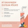 HydraFresh - Pastilles hydratation Effervescentes - Magnésium, Électrolytes, Calcium, Vitamines C et B - Complément alimentai...