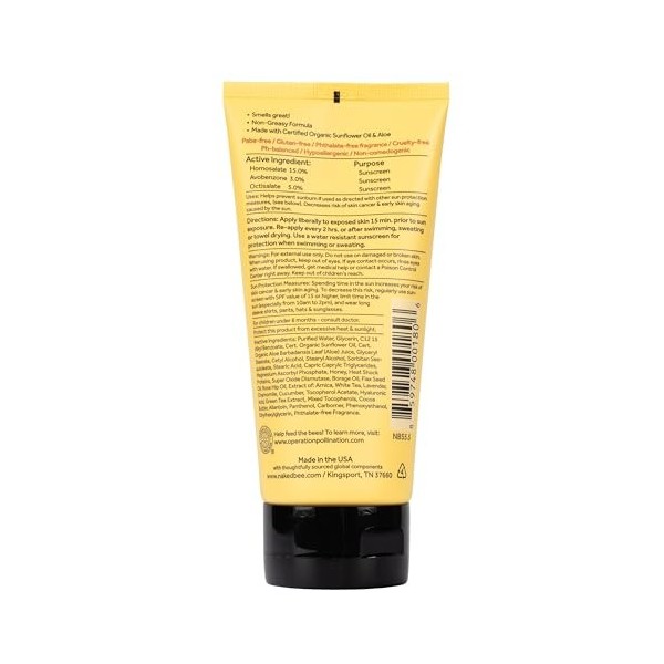 Naked Bee Vitamin C Sunscreen SPF 30 - 5.5 oz by The Naked Bee