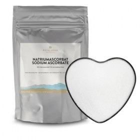 Royal Spice Ascorbate de sodium E301 250 g – Antioxydant pur & additif alimentaire – Poudre dascorbate de sodium pour la fab