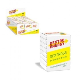 Dextro Energy Cube – Glucose de raisin rapidement disponible avec ajout de vitamine C – Convient pour la vie quotidienne, le 