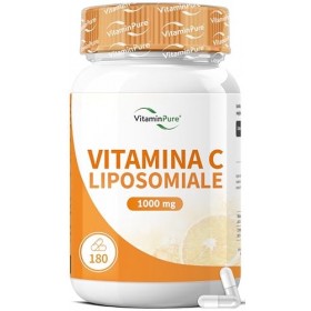 Vitamine C Liposomale 1000mg, 180 Gélules – Complément Alimentaire qui contribue au fonctionnement normal du système immunita