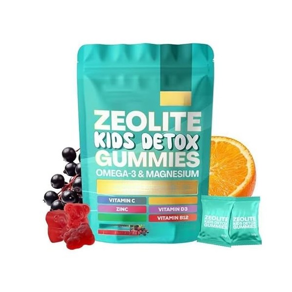 Gummies pour enfants, renforce la fonction immunitaire, favorise la santé intestinale, nettoie les toxines du corps, vitamine