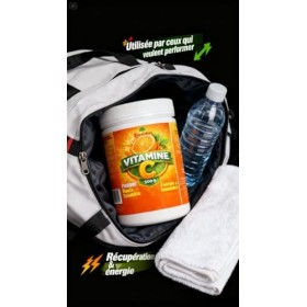 Vitamine C en Poudre 500g – Acide Ascorbique Pur 100% – Qualité Premium – Fabriqué en France – Sans Additifs – Antioxydant – 