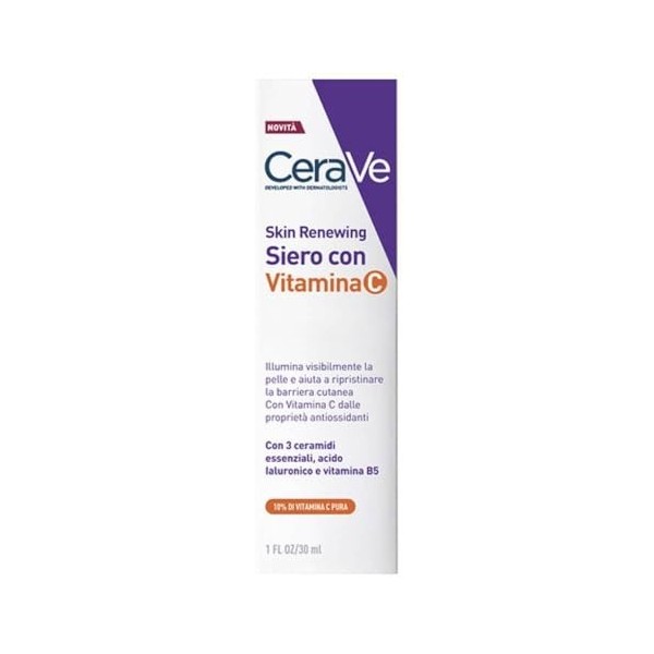 CeraVe Skin Renewing Sérum à la vitamine C 1 oz
