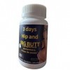 Hip butt 3 Days enlargement capsules à base dingrédients 100% naturels. Conçue pour aider à augmenter le volume et la forme 