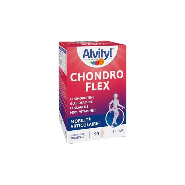 ALVITYL - Chondroflex - FORMAT x90 - Mobilité articulaire - 45 jours de prise renouvelable – Chondroflex - Glucosamine + Chon