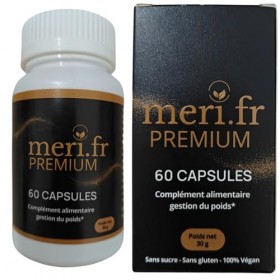 Meri.fr PREMIUM Formule à la L-carnitine, aide à combattre les exces de poids