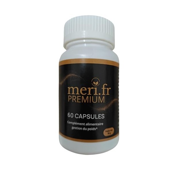 Meri.fr PREMIUM Formule à la L-carnitine, aide à combattre les exces de poids