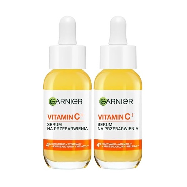 GARNIER Skin Naturals Vitamin C Super Serum 30 ml Lot de 2 