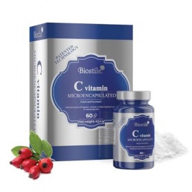 Biostile C Vitamin Microencapsulée – Vitamine C des cynorrhodons pour lénergie et limmunité