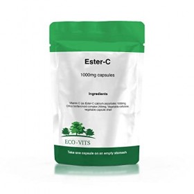ECO-VITS Ester-C 1000MG 240 CAPS Emballage recyclable Pochette scellée
