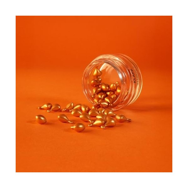 KLAPP Cosmetics Lot de 30 capsules de vitamine C Triple Action Radiance 20 %