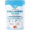 Collagène Marin poudre Types 1 2 3 + Vitamines C & E + Zinc, 30 portions, Peau & Articulations, Hydrolysé & Sans saveur, Pe