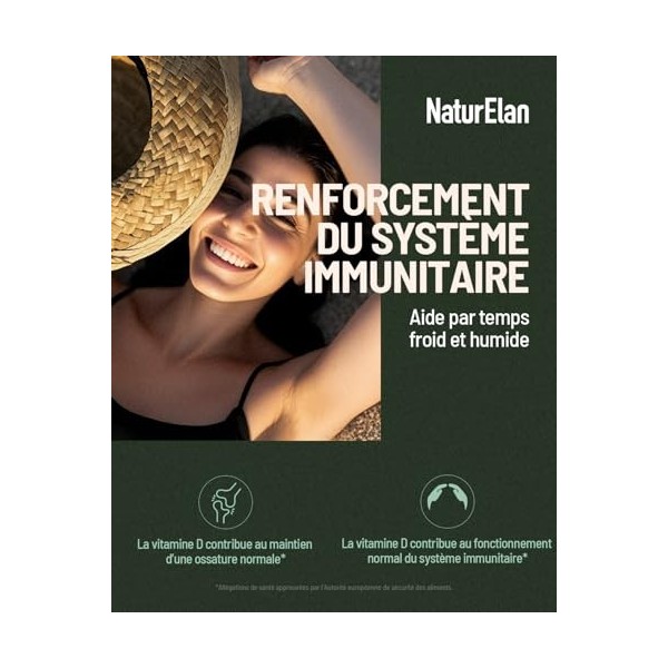 Vitamine D3 et K2, 20000 UI/j, 180 Comprimés, Approvisionnement annuel, vegetarisch, sans Stéarate de Magnésium, Fabriqué en 