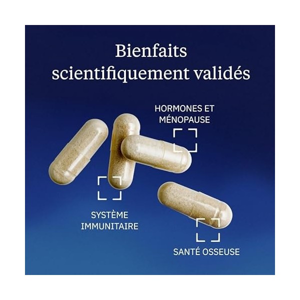 Vitamine D3 K2 - Ossature & Immunité - Dosage optimal 2000 UI D3 + 80 µg K2 - Vitamine D3 naturelle & K2 MK7 “trans” bioactiv