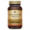 Solgar Vitamine D3 1000 UI 25 µg - Soutient les Défenses immunitaires - Santé des Os - Fonction Musculaire - Dosage Efficac