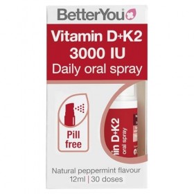 BetterYou Dlux+ Vitaman D + K2 Oral Spray