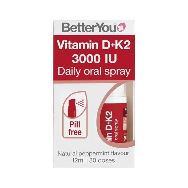 BetterYou Dlux+ Vitaman D + K2 Oral Spray