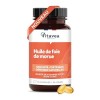 Vitavea Bien-être - Huile de Foie de Morue - Complément Alimentaire Immunité, Défenses Naturelles - Oméga 3 riche en EPA et 