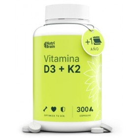 Vitamine D3 et K2 1000 UI - 40 Mois | Premium : MK-7 100% All-Trans Biodisponibilité Maximale | Soutient les Os, le Système I