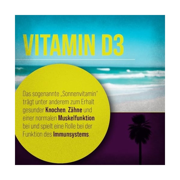 Sanct Bernhard Vitamin D3+K2-Kapseln | Menachinon-7 & MK-7 | 180 Kapseln**G