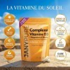 Complexe Vitamine D3 2000 UI Haute Dose + Magnésium et Silicium - Cure 2 Mois Carence Vitamine D - Vitamine du Soleil Soutien