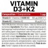 VITAMIN D3 + K2 4000 UI Vitamin D + 50 µg Vitamin K/cap 