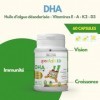SPECIAL KID DHA - Croissance, Vision & Immunité - 60 Capsules - Huile d’Algue 250mg, DHA 100mg, Vitamines D3, A, E, K2 - Prog