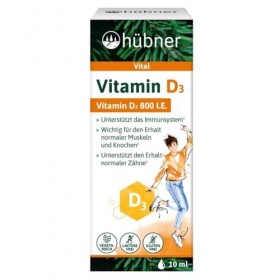 Hübner Vitamine D3, 10 ml 1 