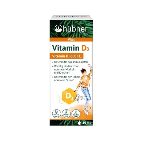 Hübner Vitamine D3, 10 ml 1 
