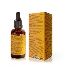 CALIU GUMMY | Gouttes de Vitamine D3 + K2 | 100 ml | 50 µg 2000 UI D3 + 25 µg K2 MK-7 par Goutte | Huile MCT | Formule Vé