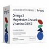 Gestion de la Longévité | Omega-3, Magnesium, Vitamine D3 K2 4000 UI- sans OGM | Synergie puissante pour mobilité, énergie, s