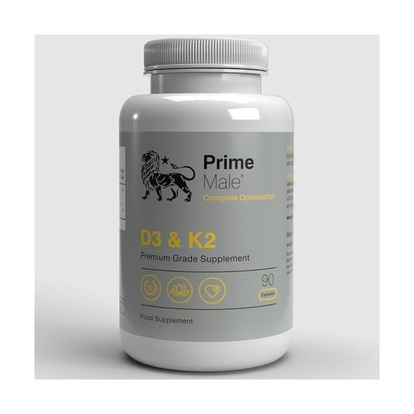PRIME MALE D3 et K2