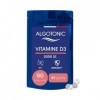 Algotonic - Vitamine D3-90 comprimés - Cure 45 jours - 100% Naturel - 2000 UI/jour - Ossature et Immunité - Arôme Orange