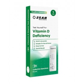 Kit de test de vitamine D pour un usage domestique – Test sanguin précis de vitamine D pour détecter une carence en vitamine 
