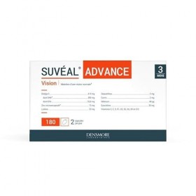 Densmore - SUVEAL Advance 3 mois - Complément Alimentaire Ophtalmologie à base d’Omega 3 DHA , Lutéine, Zéaxanthine, Quercét ...