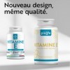 Vitamine E Pure 120mg Par Dose 178UI PiùLife, 730 Comprimés Complément Alimentaire Vitamine E Visage Peau, Yeux Vue, Vitamine...
